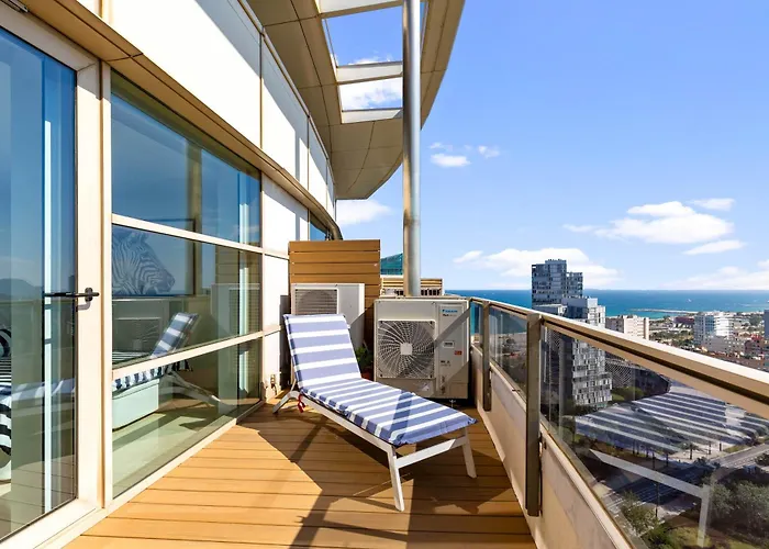 Penthouse Duplex With Epic Views Lägenhet Barcelona